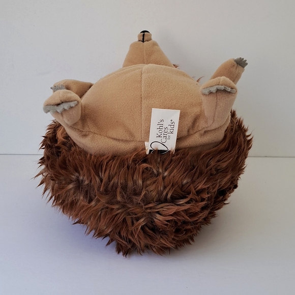 Khols Cares Happy Hedgehog Soft Plush Animal Tucks into a Ball 7" EUC - Picture 11 of 13